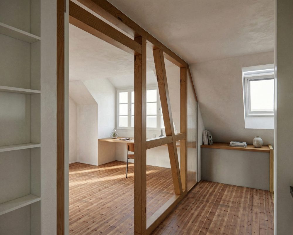 {"geometryOverride":0,"materialOverride":100,"promptStrength":60,"isInterior":true,"isTurboNature":false,"isAtmospheric":false,"isArielView":false,"isCinematic":false,"isFilm":true,"seed":-1,"userPrompt":"Mache aus dem rendering ein realistisches bild, behalte die materialien und Farben der oberflächen bei, ergänze mit kleinen details und verbesserungen, Es soll nach einer hochwertigen Architekturfotografie aussehen","userNegativePrompt":"","renderEngineVersion":"Version 7 Flash","temperature":100,"styleChips":[]}